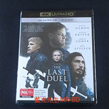 無中文字幕 [藍光先生UHD] 最後的決鬥 UHD+BD 雙碟限定版 The Last Duel