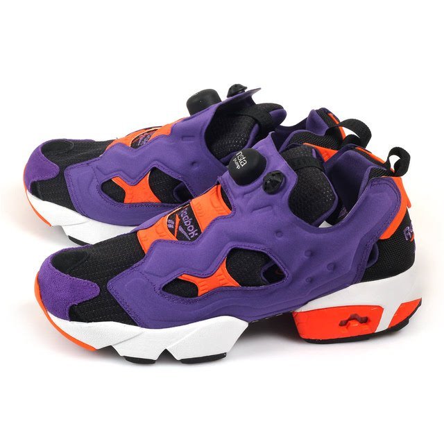 [MR.CH]Reebok INSTA PUMP FURY OG  紫 橘 充氣 慢跑鞋 男女可 M46894