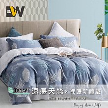 100%頂級純天絲兩用被床包組 (托斯卡尼) 加大6x6.2尺 TENCEL 天絲 夢之語