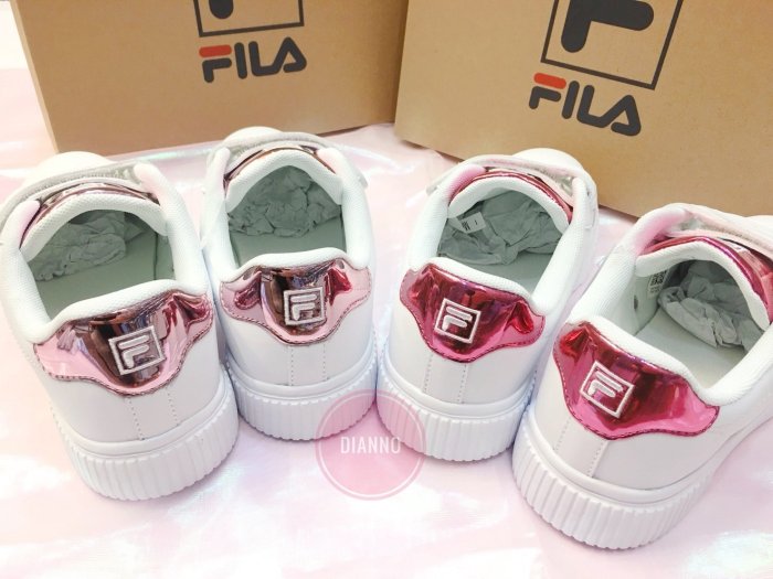 帝安諾-FILA BOLD SHINY 復古鞋 厚底鬆糕鞋 板鞋 玫瑰金 5-C601S-900