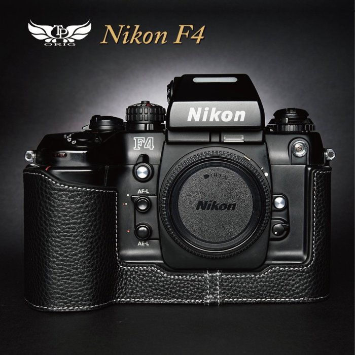 【台灣TP】適用於 Nikon F4  真皮底座  牛皮 相機包 皮套