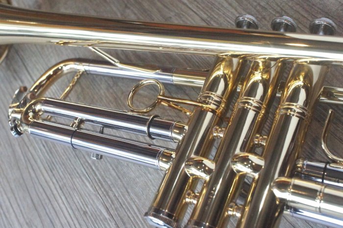 ＊雅典樂器世界＊極品 正台灣製 外銷世界名牌 Chateau 白銅+黃銅 小號 小喇叭