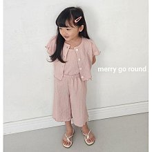 XS~XXL ♥套裝(PINK) MERRY GO ROUND-2 24夏季 MGR240403-005『韓爸有衣正韓國童裝』~預購