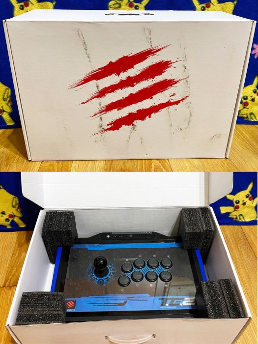 瘋貓 Mad Catz Arcade FightStick Tournament Edition 2 大型搖桿 TE2，可支援PS3/PS4平台