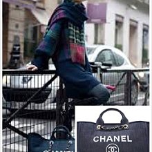 喬瑟芬【CHANEL】現貨~2015早春Extra-Large Sac Denim 特大型單寧托特包