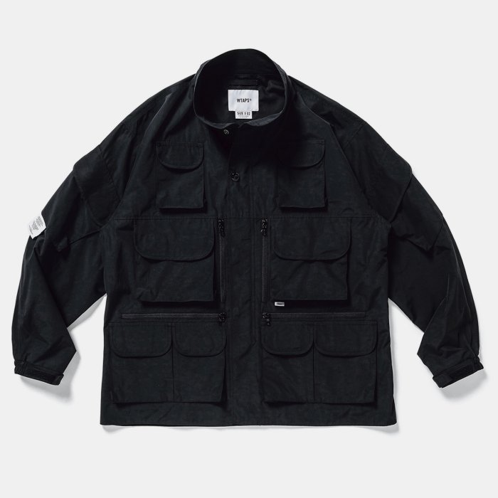 現貨☆HAru☆ WTAPS 20AW MODULAR JACKET NYCO TUSSAH 黑/橄欖綠十袋