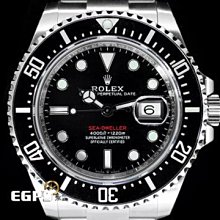 【永久流當品】ROLEX 勞力士 Sea-Dweller 126600 單紅 MK2 海使者 潛水錶 BHZ6796