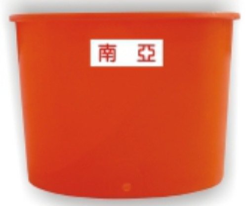 強化橘色塑膠桶(圓形)M-6000 萬能桶、普利桶、耐酸桶、水桶、布車桶、運輸桶、養殖、PE桶、普力桶、萬能桶、運輸桶