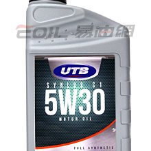 【易油網】【缺貨】【特價優惠】UTB 全合成機油 C1 5W-30 福特車專用 M2C-934B
