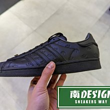 南🔥2022 12月 ADIDAS OG SUPERSTAR 復古 滿版 鋼印 經典 金扣 男女款 黑 GY0026