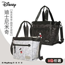 Disney 迪士尼 手提包 復古米奇 兩用手提包 多口袋 側背包 兩色 PTD21-C2-51 得意時袋