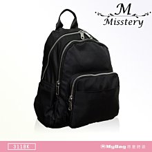 Misstery 後背包 防潑水面料 多格層 雙肩包 331 得意時袋