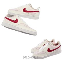 【Dr.Shoes 】免運 Nike COURT VISION LOW 白米紅 滑板 休閒運動 女款FD9917-661
