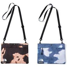 【日貨代購CITY】SUPREME TNF bleached denim  shoulder bag 小包 聯名 現貨