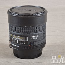 【品光數位】Nikon AF 16mm F2.8 D ED 魚眼 Fisheye #118762