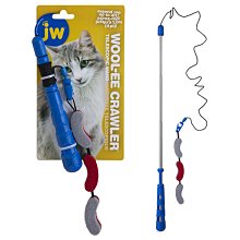 美國JW Pet 火腿蟲地面爬行伸縮逗貓棒（DK-60604） 逗貓玩具 激發貓咪捕獵 貓玩具