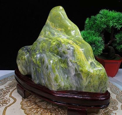 幸運星天然水晶 雕刻藍田玉石原礦擺件發財樹6.3KG 手珠鍊串首飾晶洞原石礦紫晶鈦綠黃粉白髮幽靈晶柱球玉石項墜聚寶盆瑪瑙