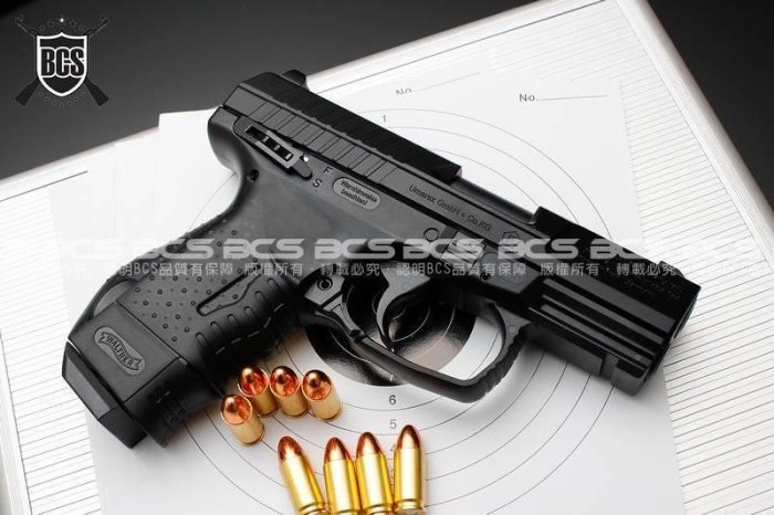 【WKT】破盤價套組~WALTHER德國CP99 Compact 4.5mm 可覆進CO2槍-UM45CB02