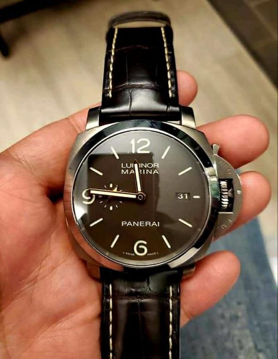 【已交流】沛納海 Pam351 Panerai pam00351 鈦合金 咖啡面 金針 Pam 351 非 1312 1351 1359