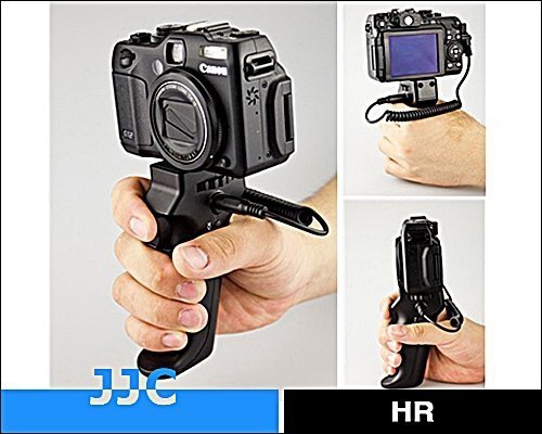 我愛買JJC手把快門線HR相容Olympus原廠快門線RM-UC1快門線OM-D E‑M5 E-M10 Mark II,E-M1,E-P5,E-P3,PEN-F