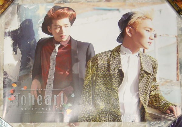 Toheart (Woo Hyun & Key) Mini Album Vol. 1 【「2款」海報珍藏組】全新 SHINee