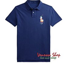 VENESSA~ RL 炫彩大馬刺袖 修身版型 SLIM FIT 珠地純棉 男士翻領Polo衫 兩色 (R1067)