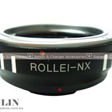 《阿玲》KW40 ROLLEI ( 祿萊 羅萊 ) QBM 卡口 鏡頭轉 SAMSUNG 機身 轉接環 NX5 NX10 NX11 NX100 NX 系統