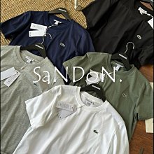 SaNDoN x『LACOSTE』經典復古水染經典LOGO立體短TEE 240429