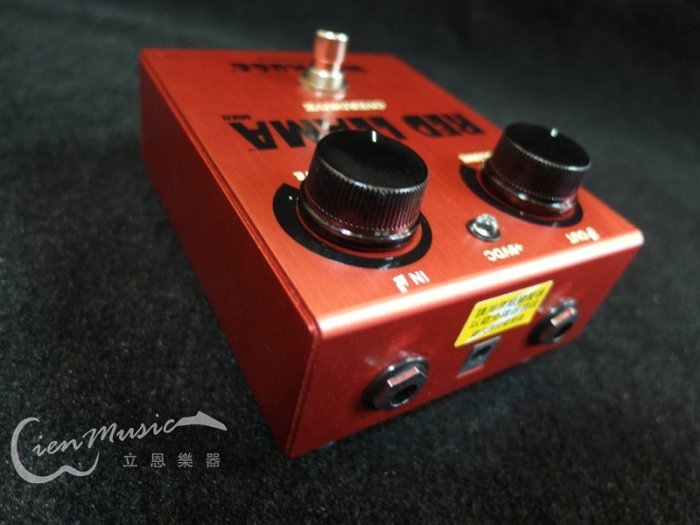 『立恩樂器』免運優惠 Dunlop MXR WHE-203 Red Llama Overdrive 破音 效果器