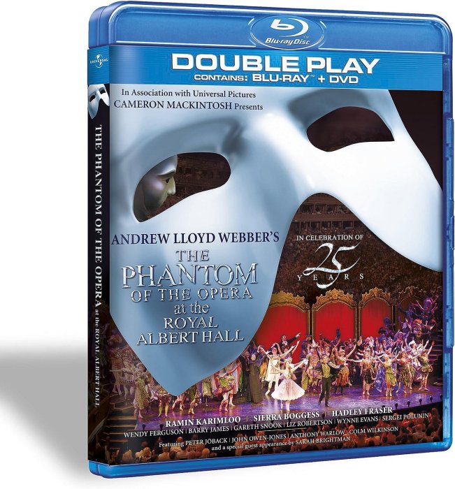 【訂購】The Phantom of the Opera 藍光BD+DVD 歌劇魅影25周年