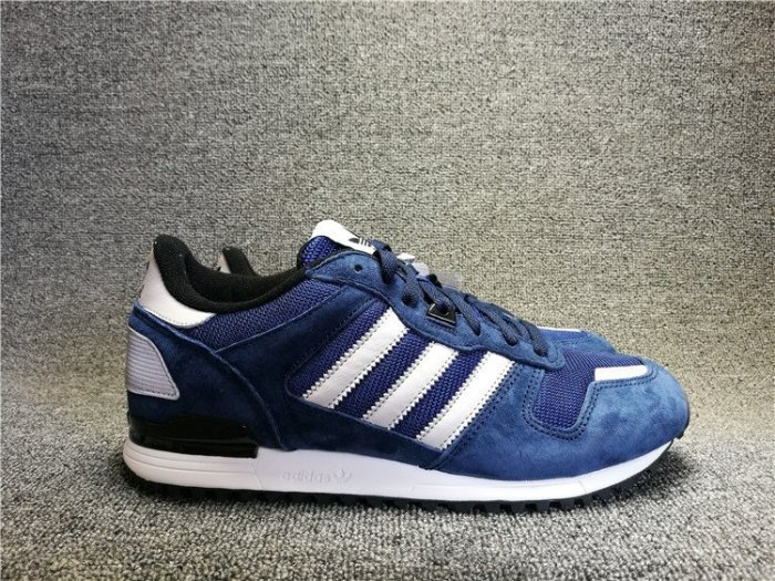 Adidas Originals ZX700 網面透氣跑步鞋 深藍白 男鞋 S79182