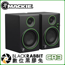 數位黑膠兔【 Mackie CR3 多媒體 監聽喇叭 】兩音路 立體聲 mk3 XLR TRS RCA 公司貨