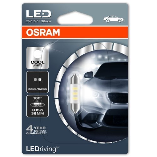 6000k Led Osram 36mm C5W Festoon 6498CW 亮白光 31mm 6497cw Philips 38mm 30mm