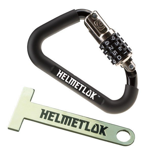 [荷澳套餐,省68元] 澳洲 HELMETLOK 安全帽鎖 (含 T-Bar) + 荷蘭 Pinlock 騎士濾音器