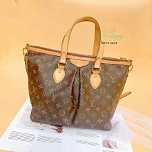 【黎都精品】LV 路易威登 PM 老花 字紋 皺摺 兩用包