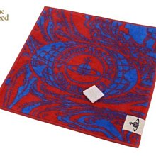 -TAKADA 高田家- 全新日本進口英國龐克教母品牌Vivienne Westwood土星Logo地球圖案方巾手帕毛巾