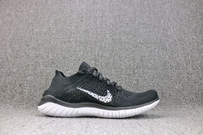 Nike FREE RN FLYKNIT 2018 赤足飛線跑鞋 黑白男鞋 942838-001