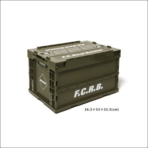 ZEUS*F.C.Real Bristol(FCRB) Foldable Container(L)/日本製x收納箱-大