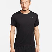 南🔥2023 11月 NIKE Dri-FIT UV Miler 短袖上衣 短T 輕量 跑步 男 黑DV9316-010