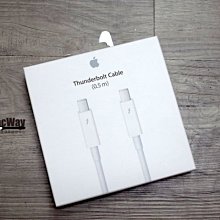 麥威蘋果! 全新 Apple Thunderbolt 連接線 (0.5 公尺) - 白色