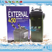 【魚店亂亂賣】雅柏UP外置圓筒過濾器450型1500L/H含原廠配管、濾材、快接頭等配件