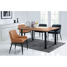 【新精品台南】GD753-4馬克原木餐桌(不含椅)
