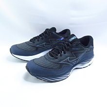 Mizuno WAVE RIDER 27 SSW 男慢跑鞋 J1GC237502 黑x白【iSport愛運動】