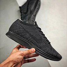 Nike Flyknit Racer  酷黑 黑魂 黑武士 透氣 輕量 慢跑鞋 526628-009 情侶鞋