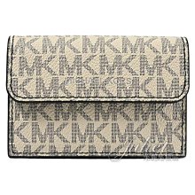 【茱麗葉精品】全新商品 MICHAEL KORS 專櫃商品 COOPER 經典印花風琴式卡片零錢包.棕色 現貨