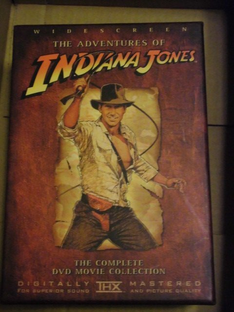 Indiana Jones印第安那瓊斯法櫃奇兵魔宮傳奇聖戰奇兵 哈里遜福特關繼威史恩康納萊史蒂芬史匹柏導 4碟THX