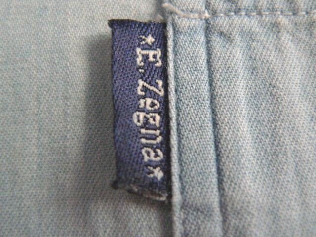 頂級男裝品牌Zegna (Ermenegildo Zegna) 休閒系列  Yachtig牛仔襯衫