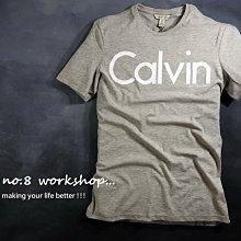 ☆【CK男生館】☆【Calvin Klein LOGO印圖短袖T恤】☆【CK001Q3】(S-M-XL)