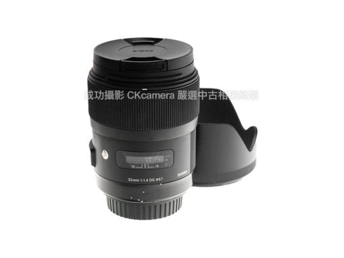 成功攝影  Sigma 35mm F1.4 DG HSM Art For Canon 中古二手 高畫質 小廣角定焦鏡 人像鏡 大光圈 恆伸公司貨 保固七天