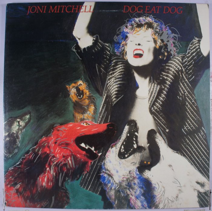 《二手美版黑膠》Joni Mitchell ‎– Dog Eat Dog